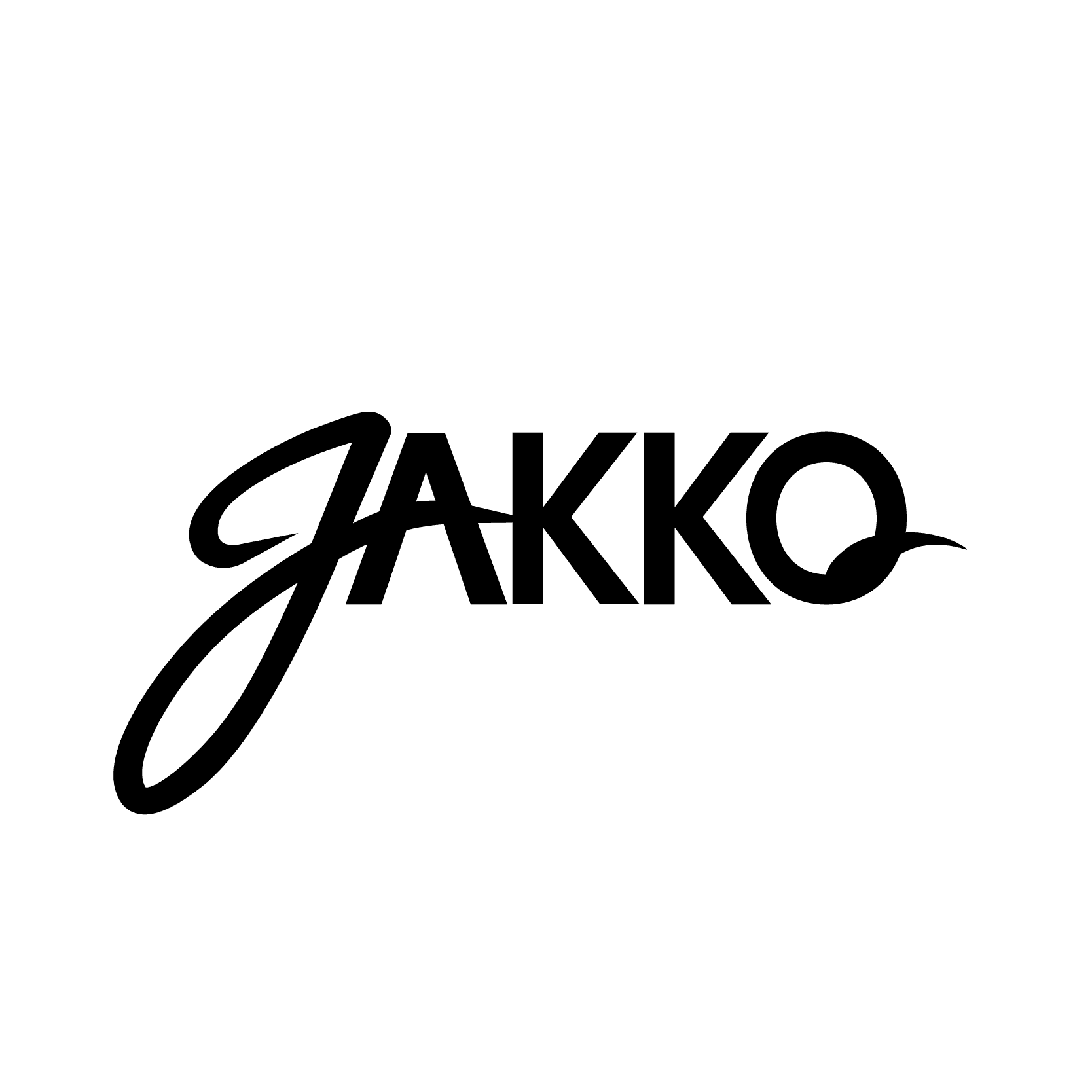 Jakko logo - black version